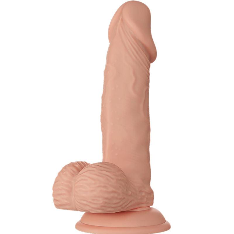 BAILE - BEAUTIFUL ENCOUNTER ZEBULON DILDO REALISTICO FLEXIBLE 19.4 CM NATURAL - Sensuana.es