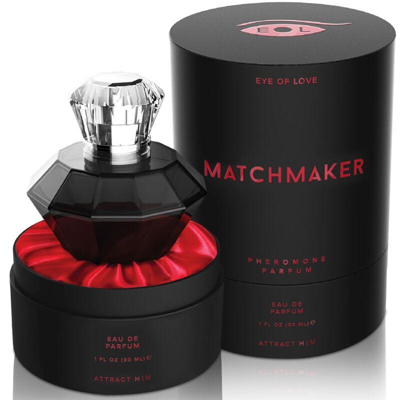 EYE OF LOVE - MATCHMAKER BLACK DIAMOND PERFUME FEROMONAS PARA ELLA 30 ML - Sensuana.es