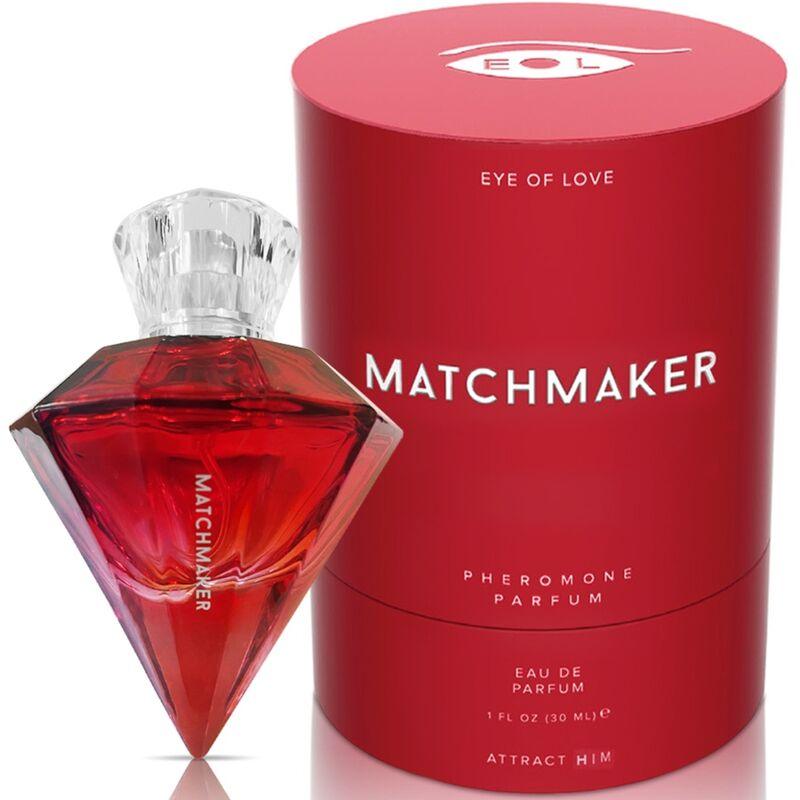 EYE OF LOVE - MATCHMAKER RED DIAMOND PERFUME FEROMONAS PARA ELLA 30 ML - Sensuana.es