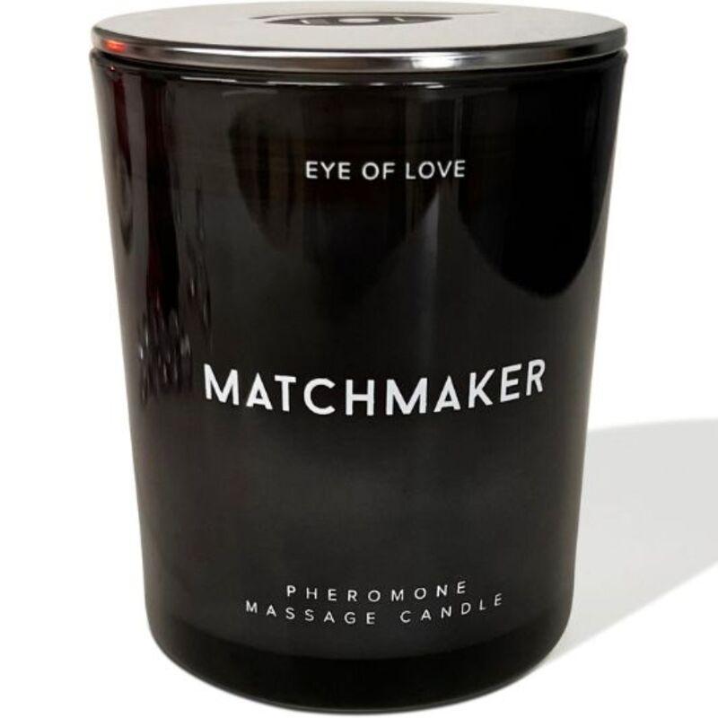 EYE OF LOVE - MATCHMAKER BLACK DIAMOND VELA DE MASAJE PARA ÉL 150 ML - Sensuana.es