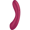 SATISFYER - CURVE TRINITY 1 AIR PULSE VIBRATION ROJO - Sensuana.es