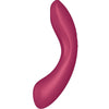 SATISFYER - CURVE TRINITY 1 AIR PULSE VIBRATION ROJO - Sensuana.es