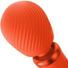 FUN FACTORY - VIM WAND RUMBLE VIBRADOR RECARGABLE SILICONA AZUL MEDIANOCHE - Sensuana.es