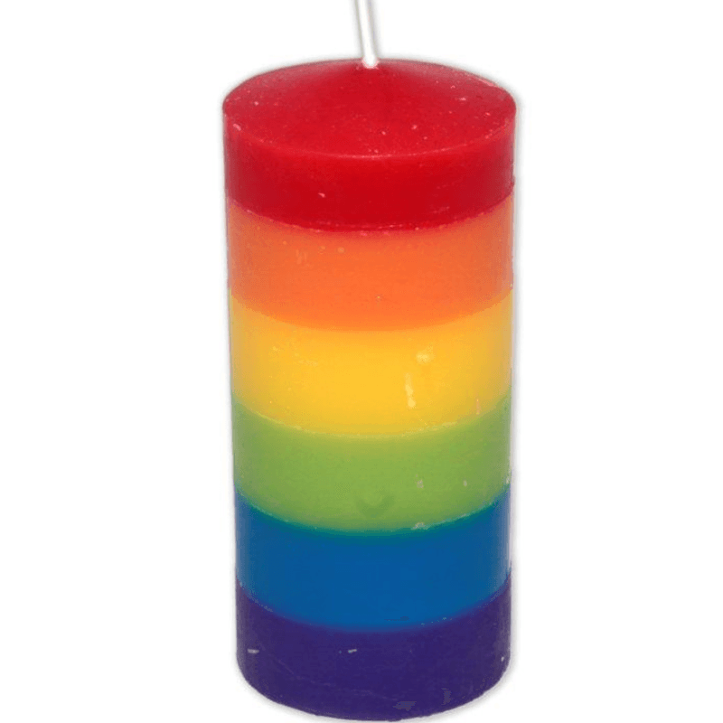 PRIDE - VELA GRANDE CON LA BANDERA LGBT - Sensuana.es