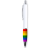 PRIDE - BOLIGRAFO BLANCO BANDERA LGBT - Sensuana.es