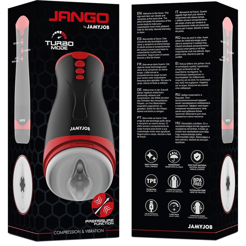 JAMYJOB - JANGO MASTURBADOR DE COMPRENSIÓN Y VIBRACIÓN - Sensuana.es