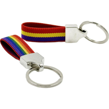 PRIDE - LLAVERO TELA ELASTICA CON BANDERA - Sensuana.es