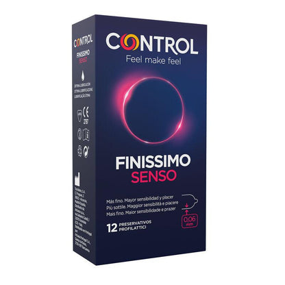 CONTROL - ADAPTA SENSO PRESERVATIVOS 12 UNIDADES - Sensuana.es