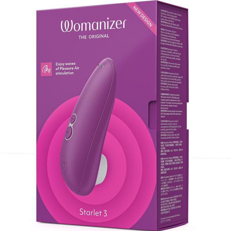 WOMANIZER - STARLET 3 ESTIMULADOR CLÍTORIS VIOLETA - Sensuana.es