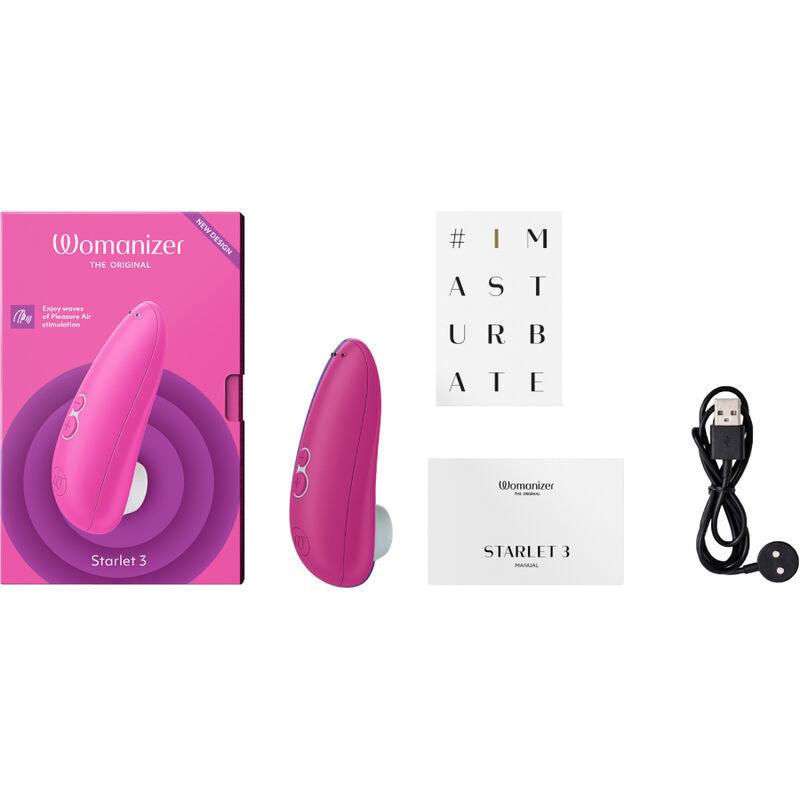 WOMANIZER - STARLET 3 ESTIMULADOR CLÍTORIS ROSA - Sensuana.es