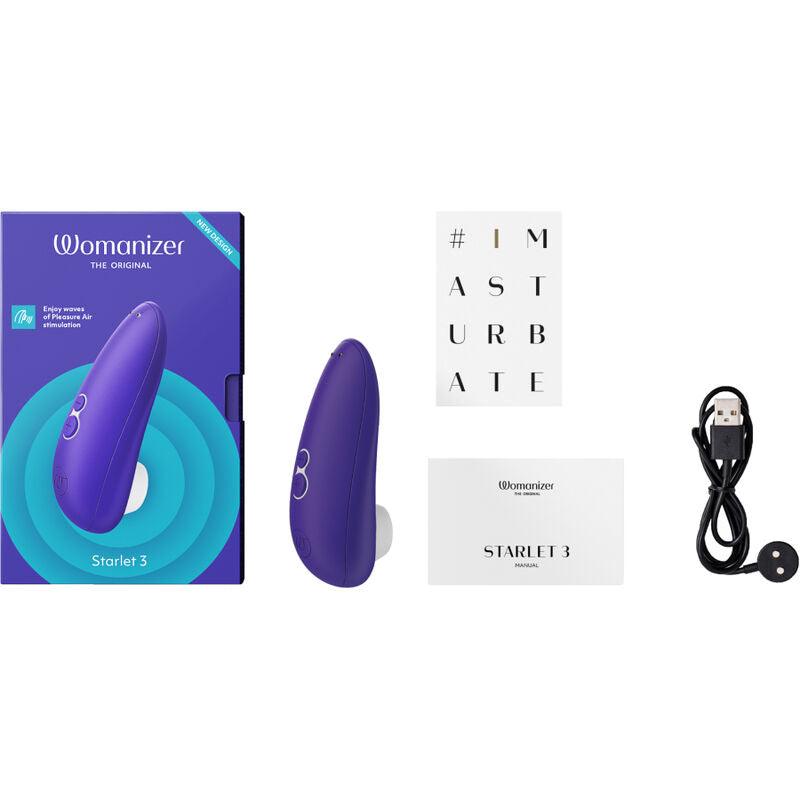 WOMANIZER - STARLET 3 ESTIMULADOR CLÍTORIS INDIGO - Sensuana.es