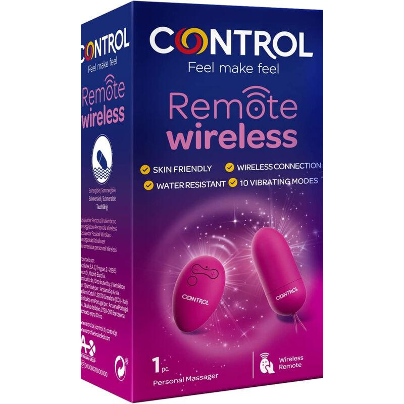 CONTROL - MASAJEADOR PERSONAL CONTROL REMOTO WIRELESS - Sensuana.es