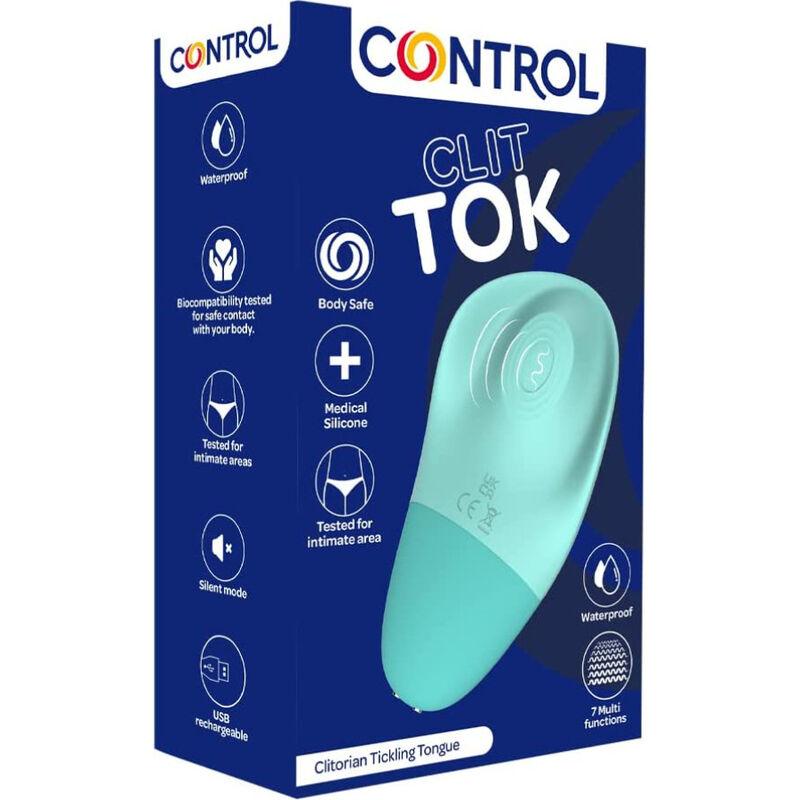 CONTROL - CLIT TOK LENGUA ESTIMULADORA DE CLÍTORIS RECARGABLE - Sensuana.es