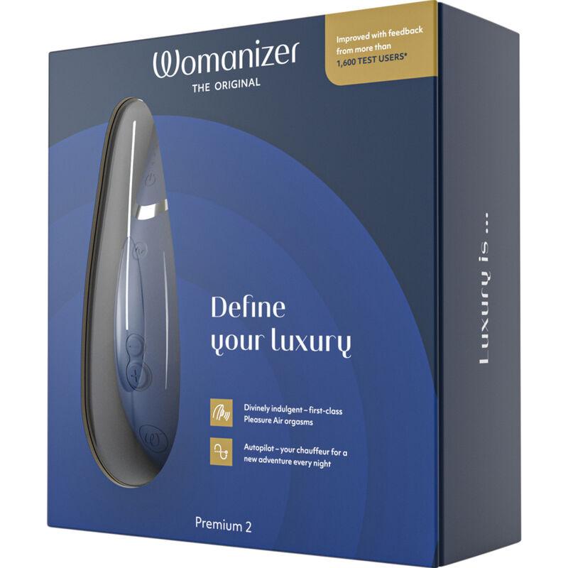 WOMANIZER - PREMIUM 2 ESTIMULADOR DE CLÍTORIS ARÁNDANO - Sensuana.es