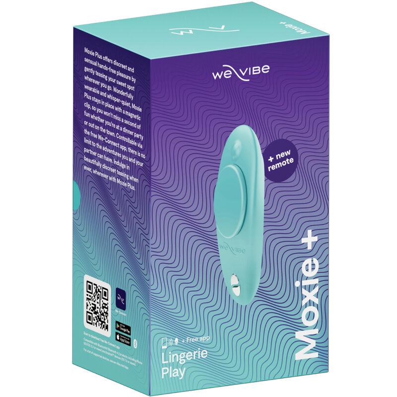 WE-VIBE - MOXIE + VIBRADOR CLÍTORIS AQUA - Sensuana.es