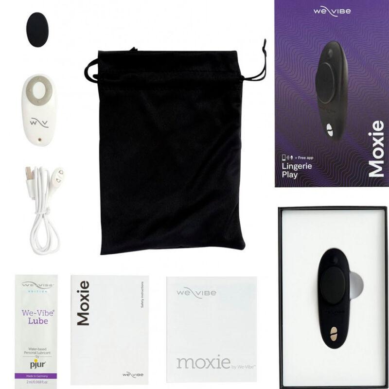 WE-VIBE - MOXIE + VIBRADOR CLÍTORIS NEGRO - Sensuana.es