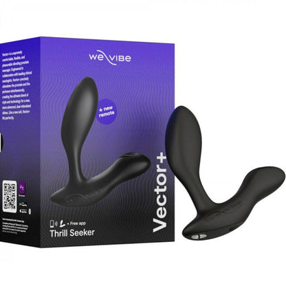 WE-VIBE - VECTOR+ MASAJEADOR DE PRÓSTATA NEGRO - Sensuana.es