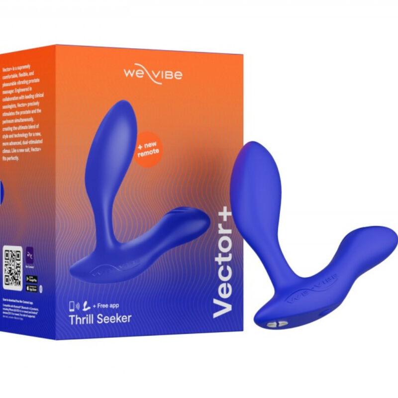 WE-VIBE - VECTOR+ MASAJEADOR DE PRÓSTATA AZUL - Sensuana.es