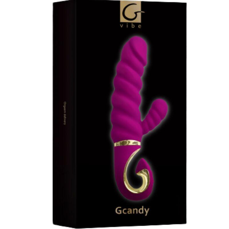 G-VIBE - FUN TOYS VIBRADOR RABBIT GCANDY SWEET RASPBERRY - Sensuana.es