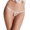 PASSION - MICRO TANGA ABIERTO BLANCO TALLA UNICA - Sensuana.es