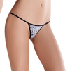 PASSION - EROTIC LINE TANGA BLANCO TALLA UNICA ESTAMPADO ANIMAL - Sensuana.es