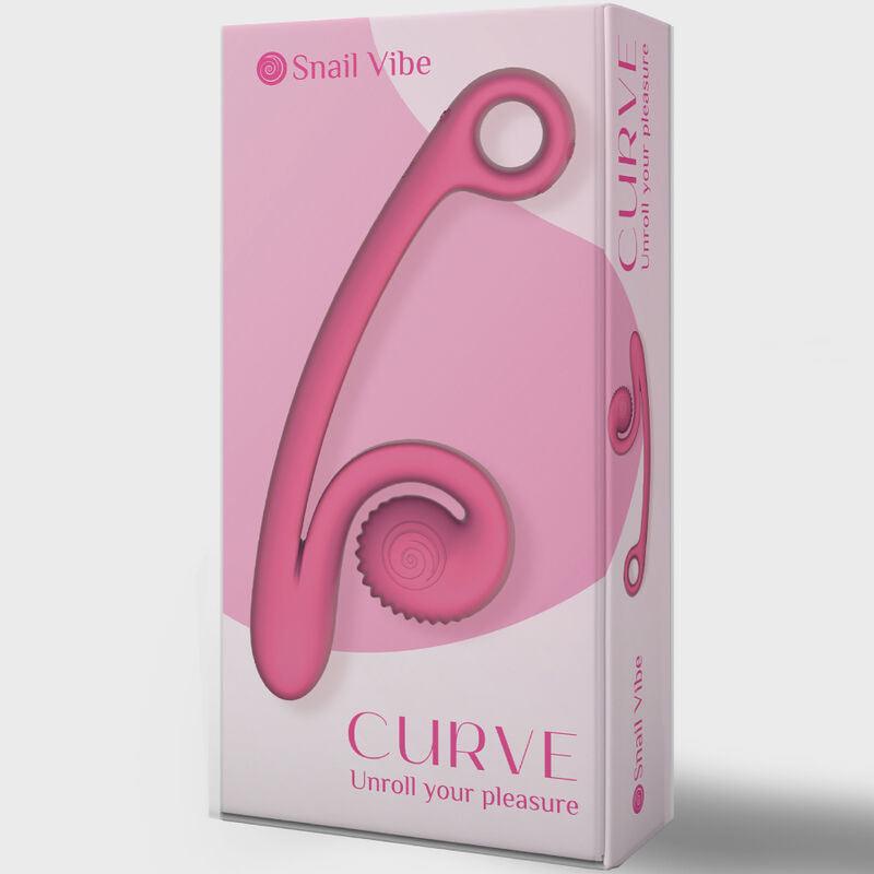 SNAIL VIBE - CURVE VIBRADOR ROSA - Sensuana.es