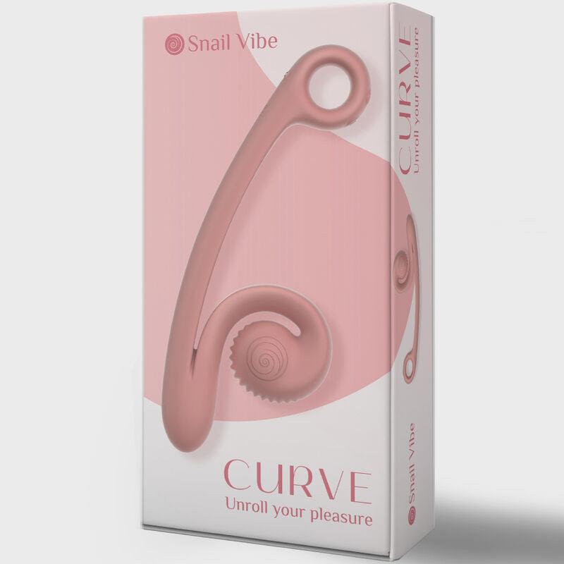 SNAIL VIBE - CURVE VIBRADOR ROSA - Sensuana.es