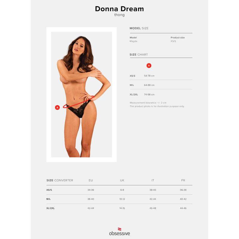 OBSESSIVE - DONNA DREAM TANGA XS/S - Sensuana.es