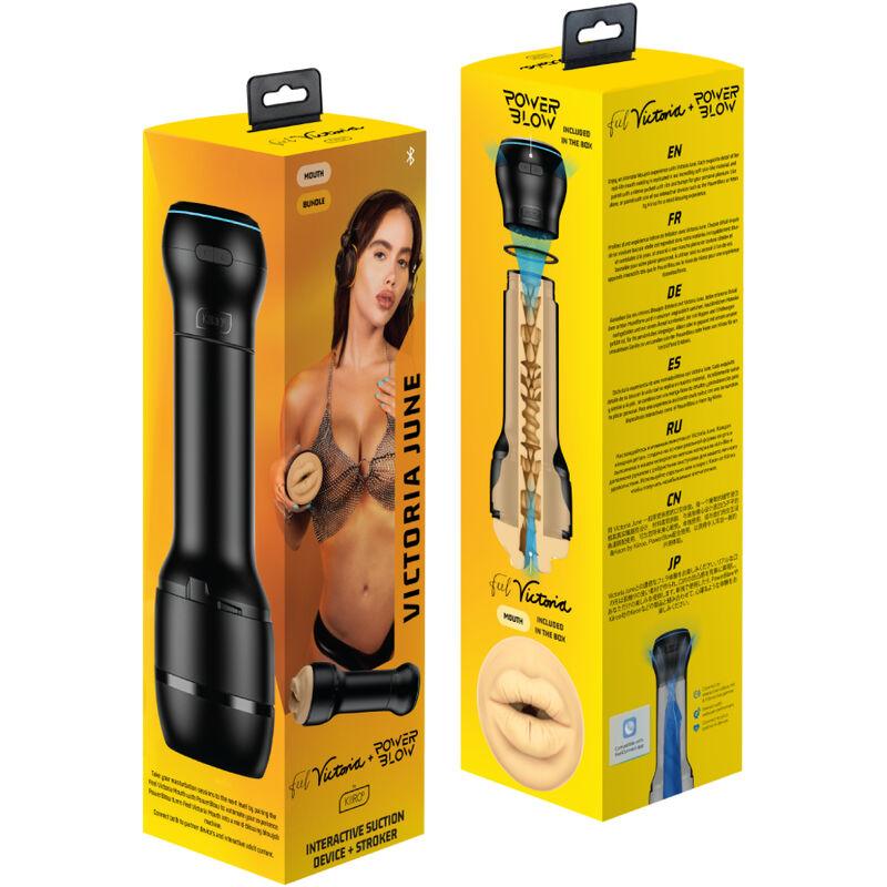 KIIROO - POWERBLOW & FEEL VICTORIA JUNE BOCA COMBO SET - Sensuana.es