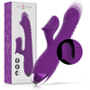 INTENSE - IGGY VIBRADOR MULTIFUNCIÓN RECARGABLE UP & DOWN CON ESTIMULADOR DE CLITORIS MORADO - Sensuana.es