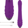 INTENSE - IGGY VIBRADOR MULTIFUNCIÓN RECARGABLE UP & DOWN CON ESTIMULADOR DE CLITORIS MORADO - Sensuana.es