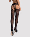 OBSESSIVE - S206 MEDIAS CON LIGUERO NEGRO S/M/L - Sensuana.es