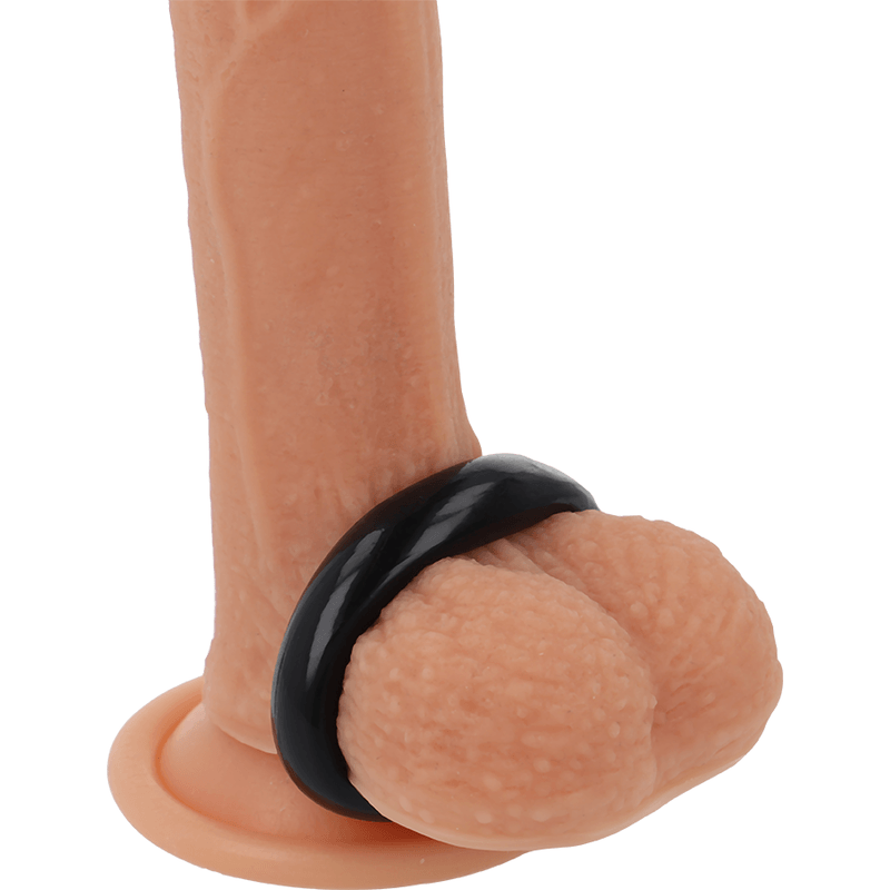 POWERING - SUPER FLEXIBLE Y RESISTENTE ANILLO PENE 3.8CM PR04 NEGRO - Sensuana.es