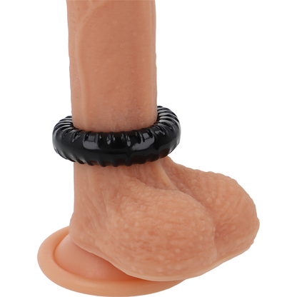 POWERING - SUPER FLEXIBLE Y RESISTENTE ANILLO PENE 4.5CM PR07 NEGRO - Sensuana.es