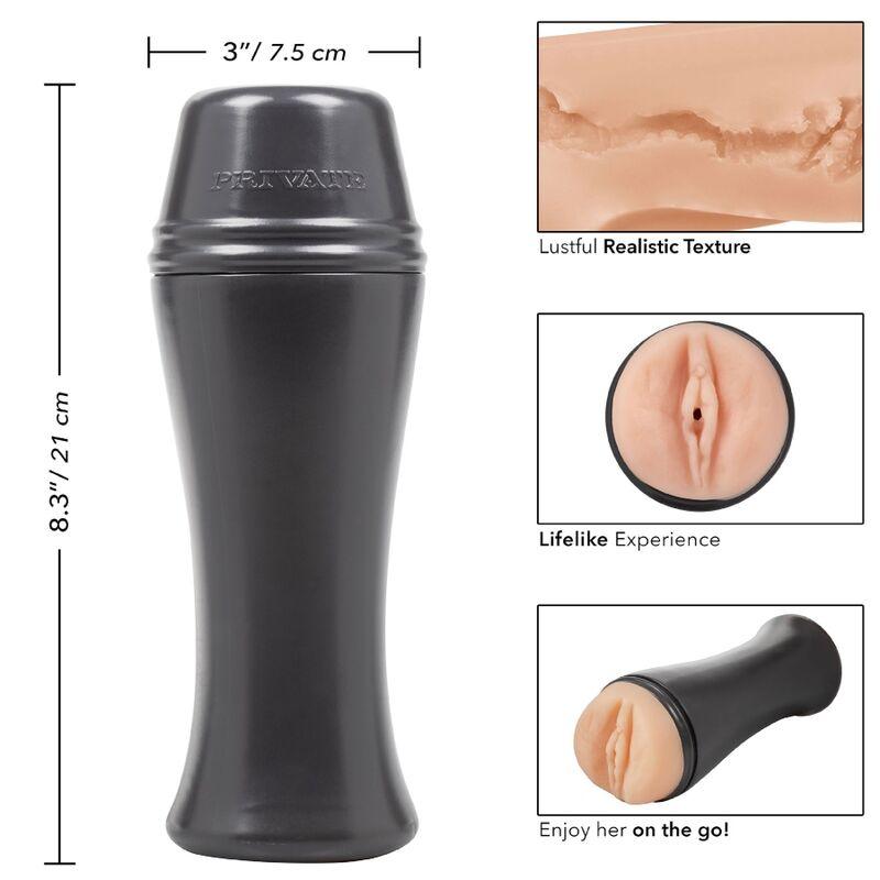 PRIVATE - MASTURBADOR ORIGINAL VACUUM CUP TO GO - Sensuana.es