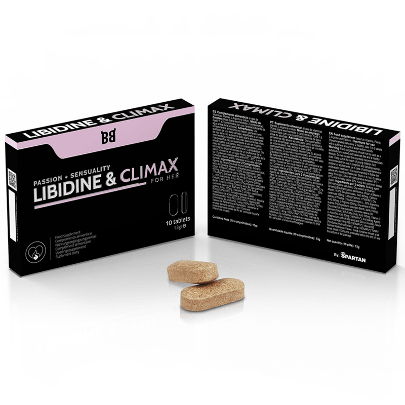 BLACK BULL - LIBIDINE & CLIMAX AUMENTO LÍBIDO PARA MUJER 10 CÁPSULAS - Sensuana.es