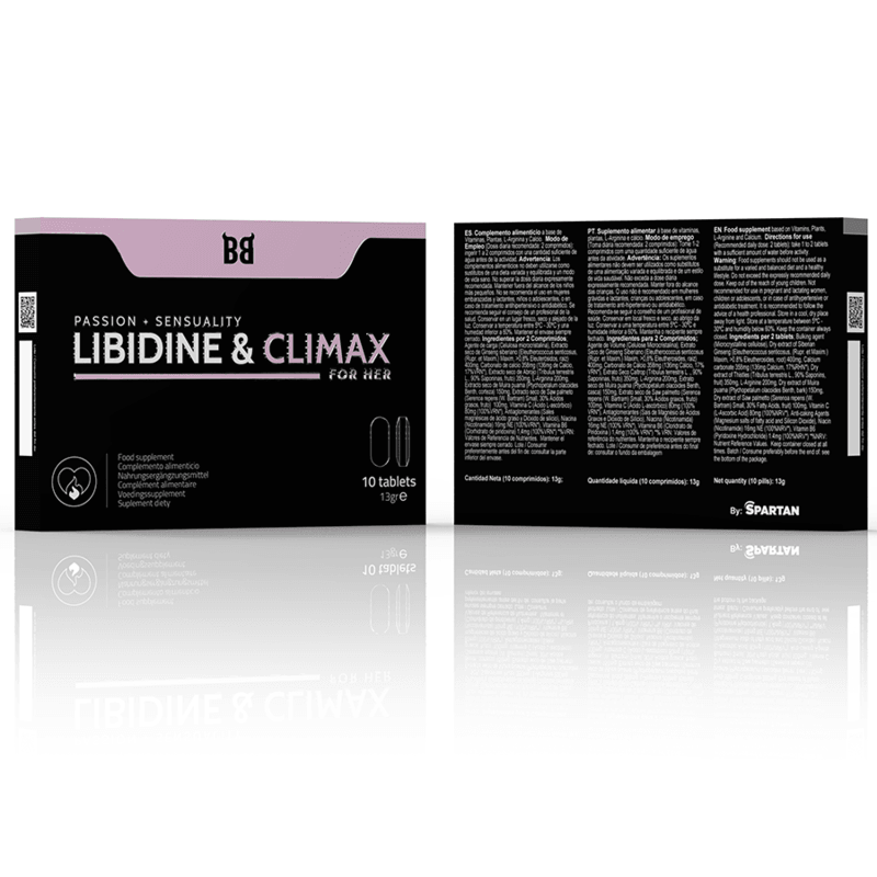 BLACK BULL - LIBIDINE & CLIMAX AUMENTO LÍBIDO PARA MUJER 10 CÁPSULAS - Sensuana.es