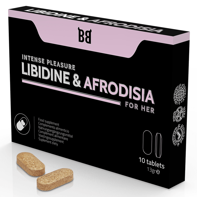 BLACK BULL - LIBIDINE & AFRODISIA PLACER INTENSO PARA MUJER 10 CÁPSULAS - Sensuana.es