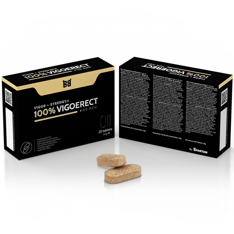 BLACK BULL - 100% VIGOERECT POTENCIADOR PARA HOMBRE 20 CÁPSULAS - Sensuana.es