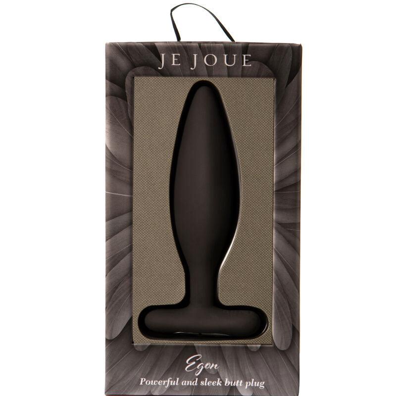 JE JOUE - EGON PLUG ANAL VIBRADOR NEGRO - Sensuana.es