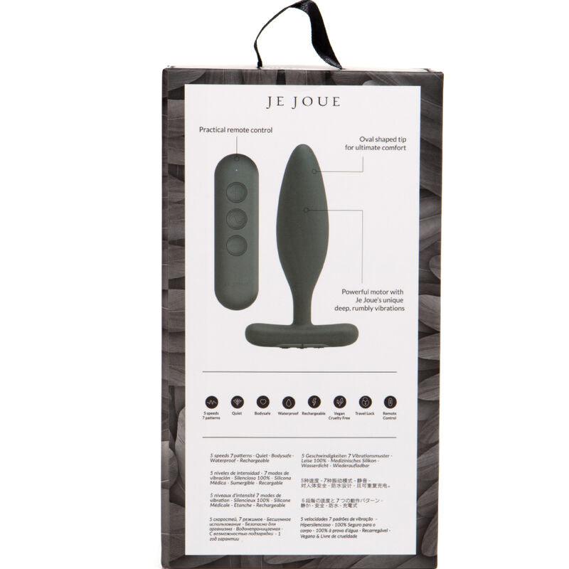 JE JOUE - VESTA PLUG ANAL VIBRADOR NEGRO - Sensuana.es