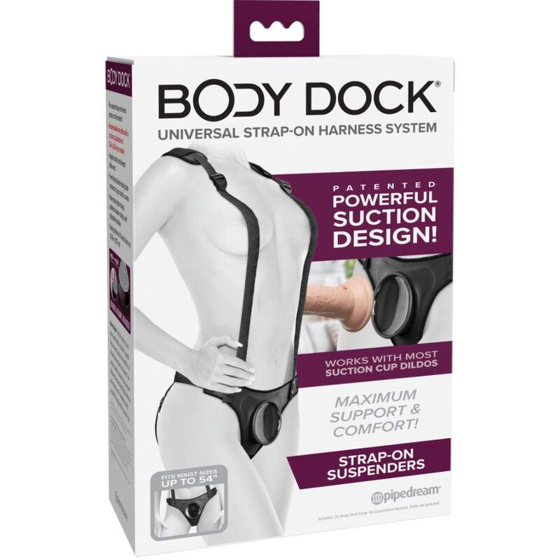 PIPEDREAMS - BODY DOCK STRAP-ON SUSPENDERS - Sensuana.es