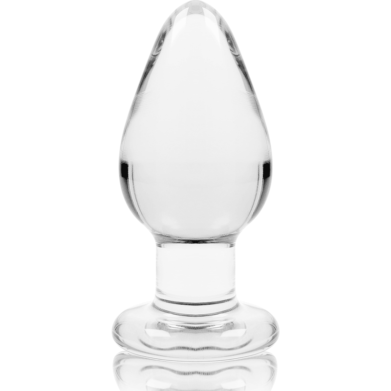 NEBULA SERIES BY IBIZA - MODELO 3 PLUG CRISTAL BOROSILICATO TRANSPARENTE 11 CM -O- 5 CM - Sensuana.es