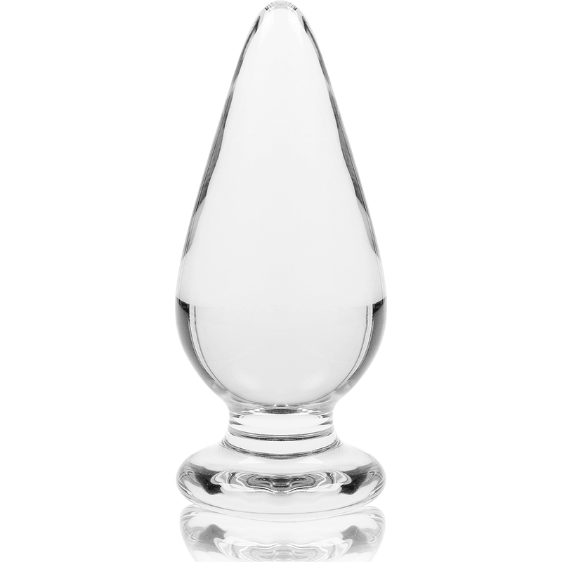 NEBULA SERIES BY IBIZA - MODELO 4 PLUG CRISTAL BOROSILICATO TRANSPARENTE 11 CM -O- 5 CM - Sensuana.es