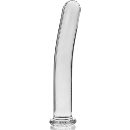 NEBULA SERIES BY IBIZA - MODELO 8 DILDO CRISTAL BOROSILICATO TRANSPARENTE 14.5 CM -O- 2 CM - Sensuana.es