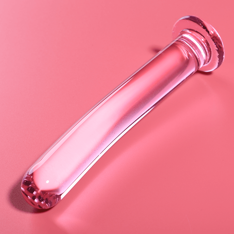 NEBULA SERIES BY IBIZA - MODELO 8 DILDO CRISTAL BOROSILICATO TRANSPARENTE 14.5 CM -O- 2 CM - Sensuana.es