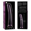 NEBULA SERIES BY IBIZA - MODELO 9 DILDO CRISTAL BOROSILICATO TRANSPARENTE 15.5 CM -O- 2.5 CM - Sensuana.es