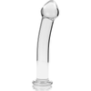 NEBULA SERIES BY IBIZA - MODELO 11 DILDO CRISTAL BOROSILICATO TRANSPARENTE 16 CM -O- 3 CM - Sensuana.es