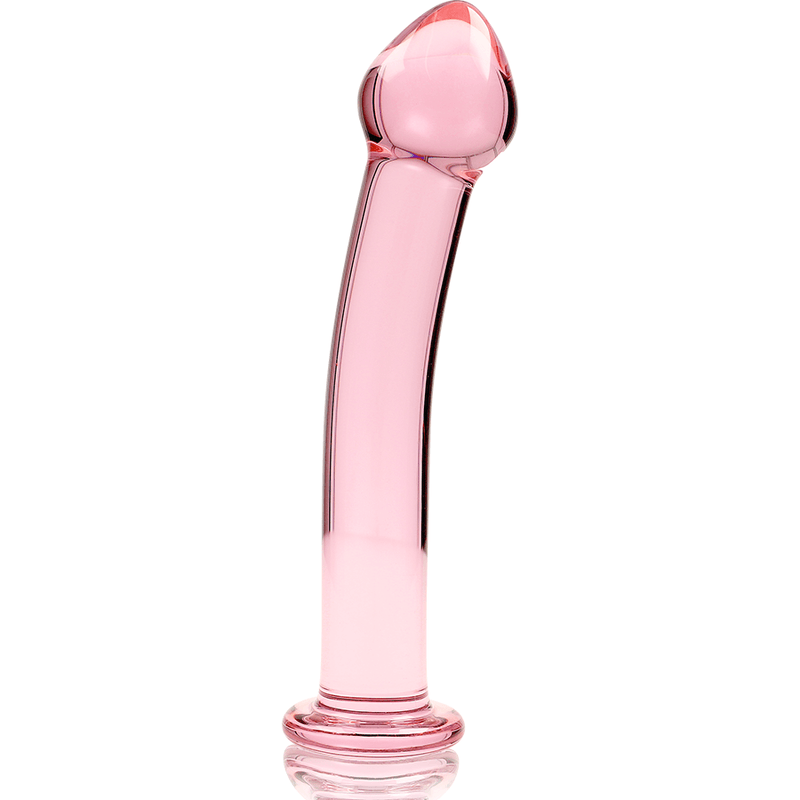 NEBULA SERIES BY IBIZA - MODELO 11 DILDO CRISTAL BOROSILICATO TRANSPARENTE 16 CM -O- 3 CM - Sensuana.es