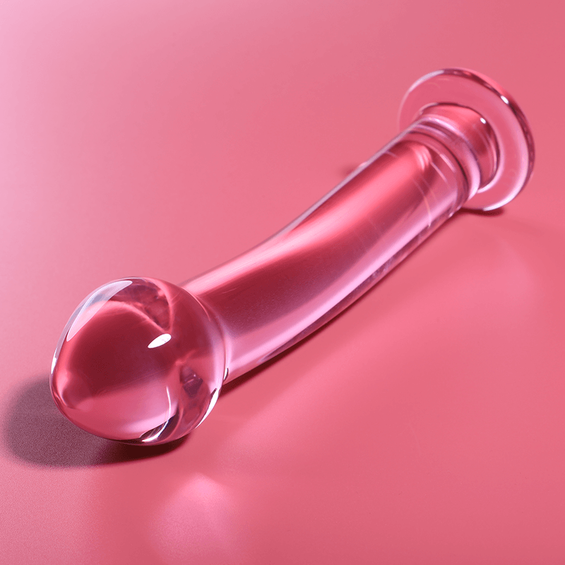 NEBULA SERIES BY IBIZA - MODELO 11 DILDO CRISTAL BOROSILICATO TRANSPARENTE 16 CM -O- 3 CM - Sensuana.es